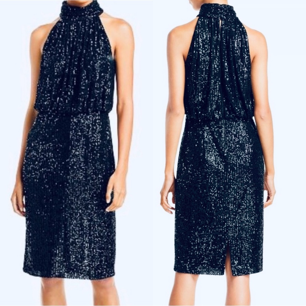 Eliza J Sequin Dress